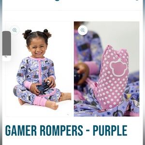 Monkeeroos Gamer Romper 18-24